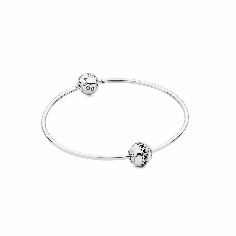 Pandora Australia ESSENCE LOVE Bracelet Gift Set - Sterling Silver | VNDJAU058